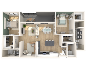 Post Oak 422 floor plan